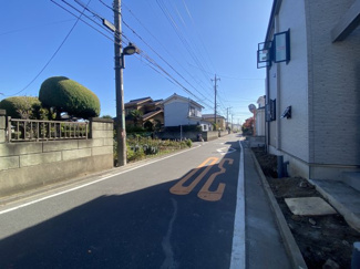 一戸建ての多いエリア。静かで落ち着いた雰囲気です。