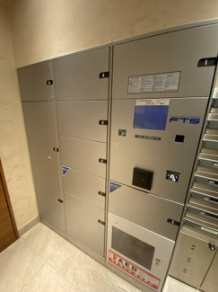 不在時も安心の宅配ボックスございます。