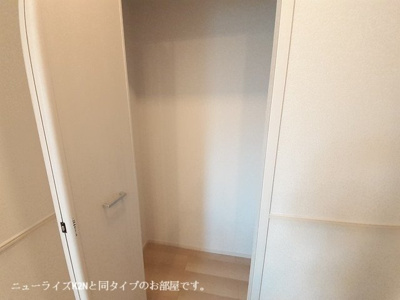 大きなスペースがあり、収納には困りません