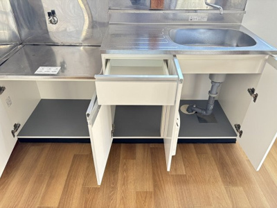 キッチンでお料理をお楽しみください