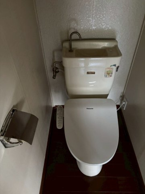 トイレもきれいです