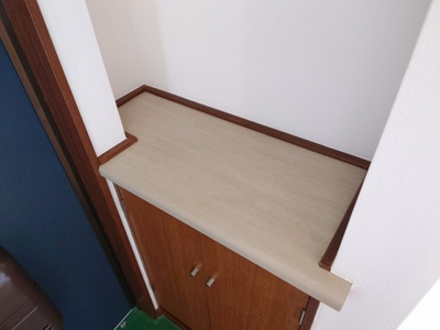 きれいな玄関です