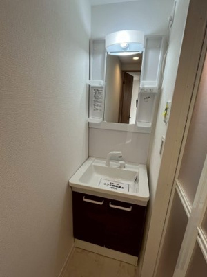 広い洗面スペース