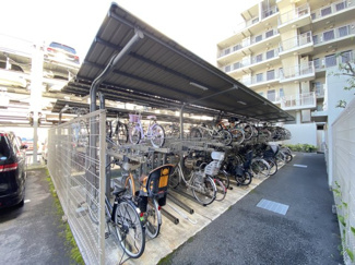 居住者用駐輪スペースです。