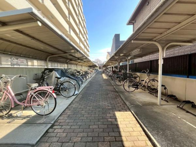 居住者駐輪場♪