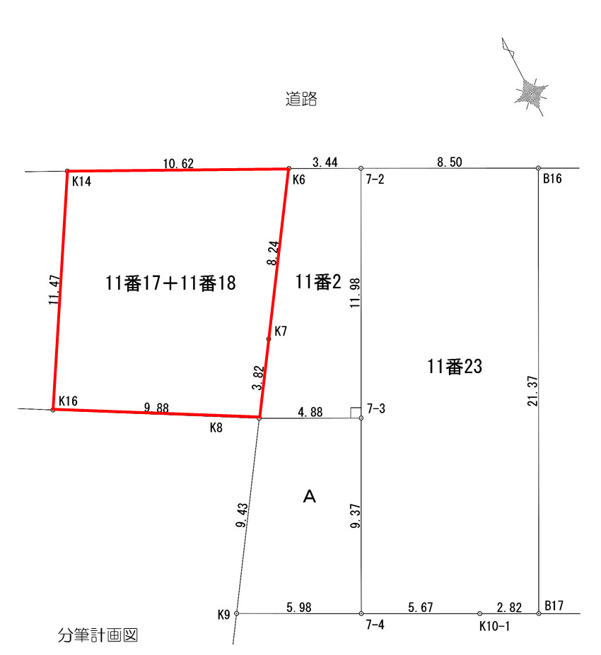 区画図
