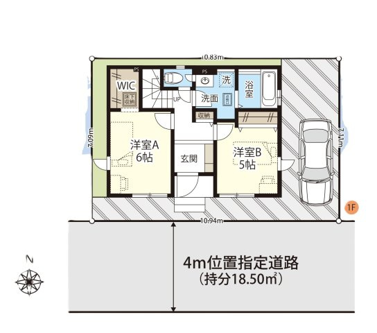 区画図