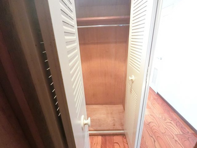 収納スペースには困らないお部屋です。