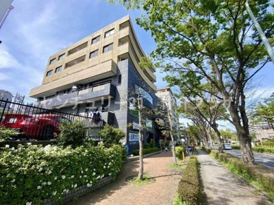 緑豊かな街路樹が並ぶ通りに立地しており心地よい雰囲気が漂います。開放的な空間を感じさせる外観が魅力的です。洗練されたデザインが際立つ建物は多目的に活用可能です。