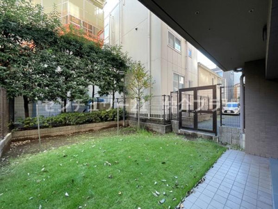 嬉しい専用庭がございます。