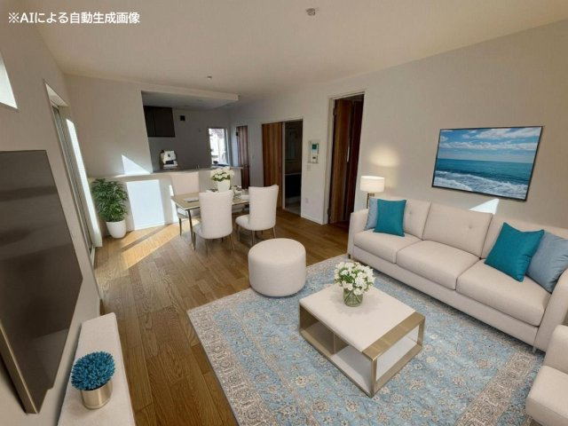 ※家具はCGです パントリーや各所収納が充実。暮らし心地の良い内装デザインですね♪