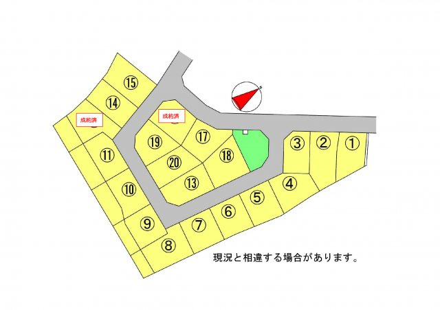 区画図