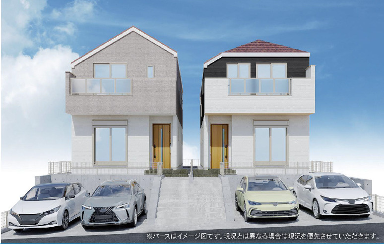 完成予想図（外観）