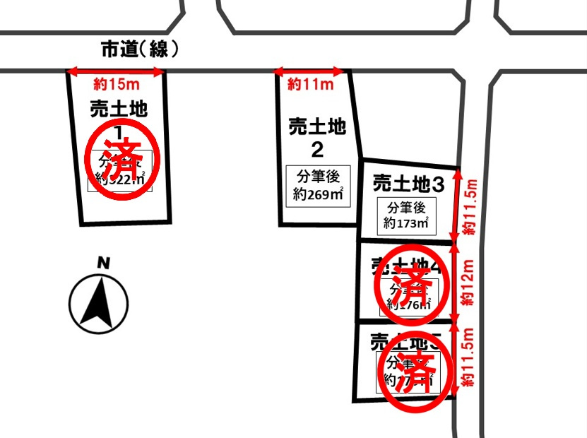 区画図