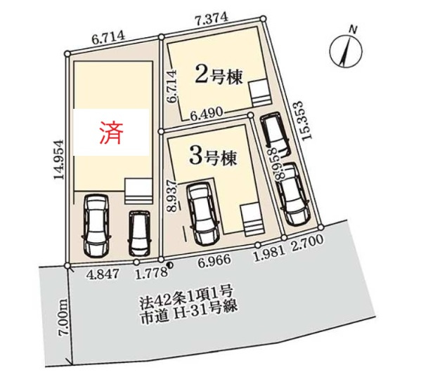 区画図