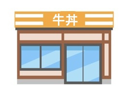 松屋 山梨竜王店(松のや併設)
